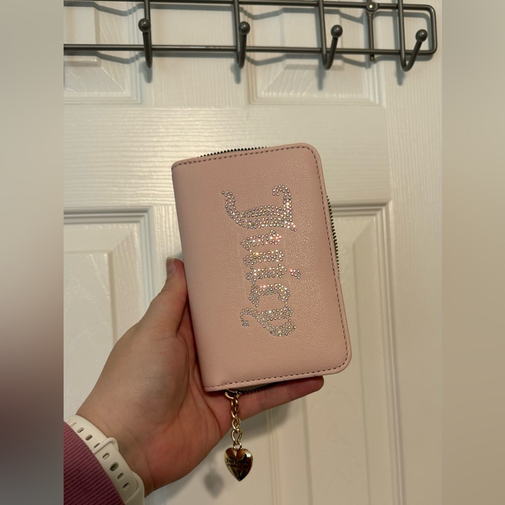 Juicy Couture Pink Zip Wallet